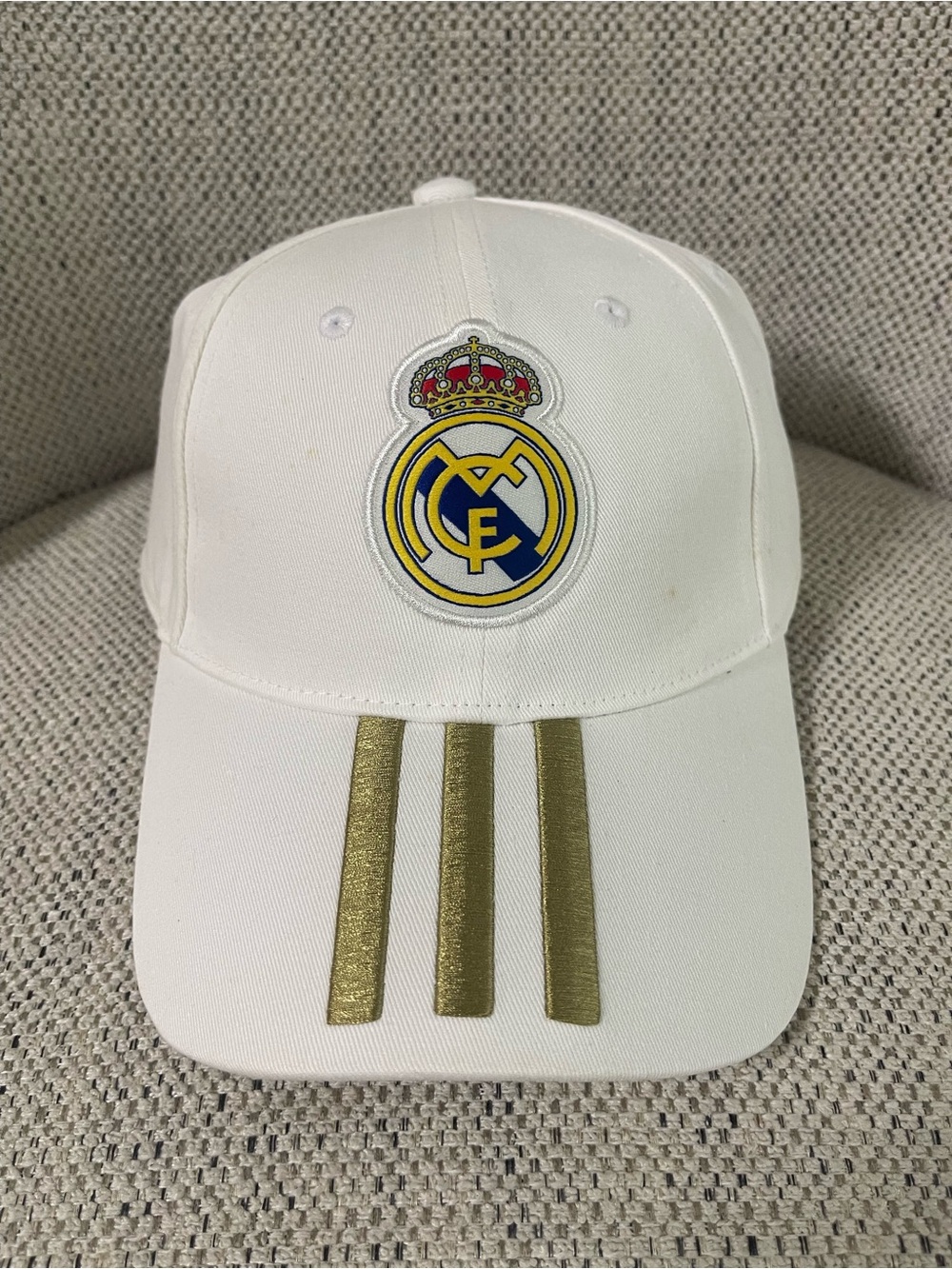Adidas Real Madrid Rare White Cap Hat